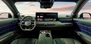Genesis GV90 Cinematic Display con schermo OLED centrale per infotainment e intrattenimento