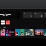 Genesis GV90 con Cinematic Display OLED e sistema infotainment Pleos Connect