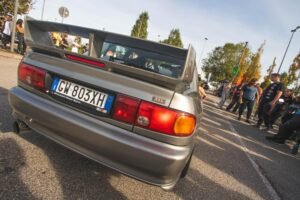 Vetture sportive tedesche e giapponesi al raduno German VS JDM