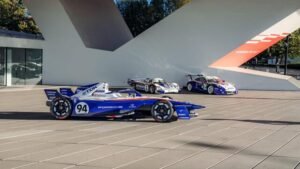 Porsche 99X Electric, monoposto da Formula E vincitrice del titolo mondiale