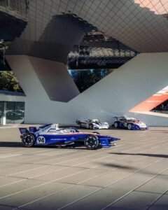 Porsche 99X Electric, monoposto da Formula E campione del mondo esposta al Porsche Museum