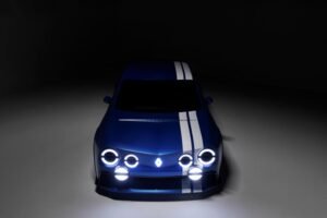 Renault 8 Gordini Concept elettrica, reinterpretazione moderna della storica sportiva francese