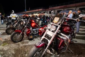 Auto americane partecipanti alla US Car on the Beach di Lignano Sabbiadoro