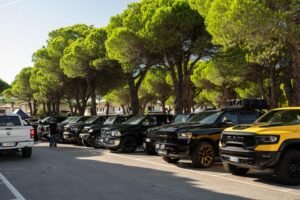 Auto americane della US Car on the Beach a Lignano Sabbiadoro