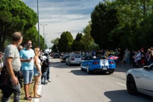 Auto americane della US Car on the Beach a Lignano Sabbiadoro