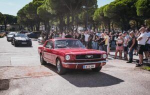 Auto americane della US Car on the Beach a Lignano Sabbiadoro