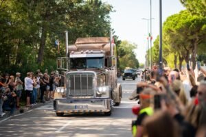 Auto americane della US Car on the Beach a Lignano Sabbiadoro