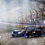 Branden Sorensen e Cole Richards nel contesto di Formula Drift Las Vegas