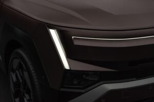 Dettaglio esterno della nuova Hyundai Tucson con design Art of Steel