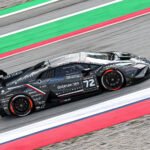 Simone Iaquinta al volante della Lamborghini Huracán ST Evo2 nel Lamborghini Super Trofeo Europa a Barcellona