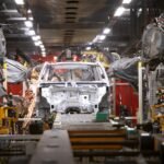 Volkswagen Atlas 2027 durante l’avvio della produzione nello stabilimento di Chattanooga